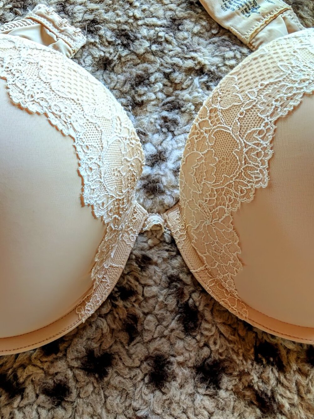 SOMA Memorable Push-Up Lace Trim Bra - Convertable Straps - Size 38C - NWOT - Picture 5 of 14